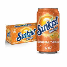 Cans Sunkist Orange 355ML